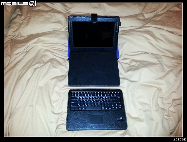 [ 開箱 ] (NOTE 10.1 用) 來分享一下新入手的"Modison"Bluetooth touchpad Keyboard case