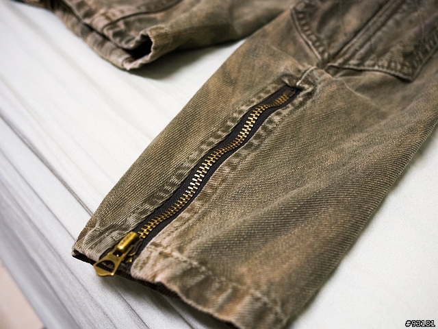 DENIM&SUPPLY 重磅刷舊騎士夾克(補實穿)
