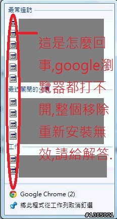 【求救】GoogleChrome無法啟動
