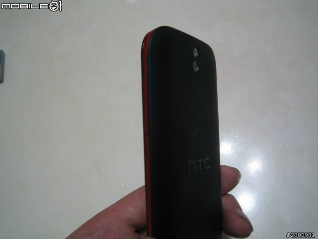 HTC ONE SV紅黑雙機背蓋互換(附圖)