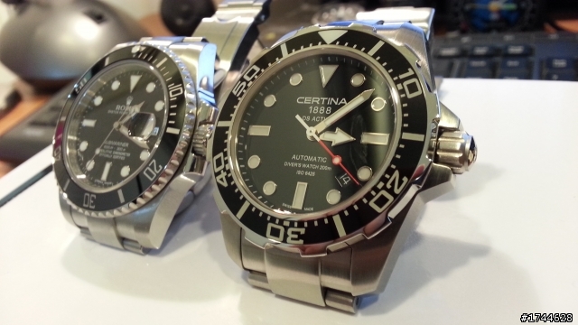 [開箱文] 窮人的水鬼，CERTINA DS Action Diver
