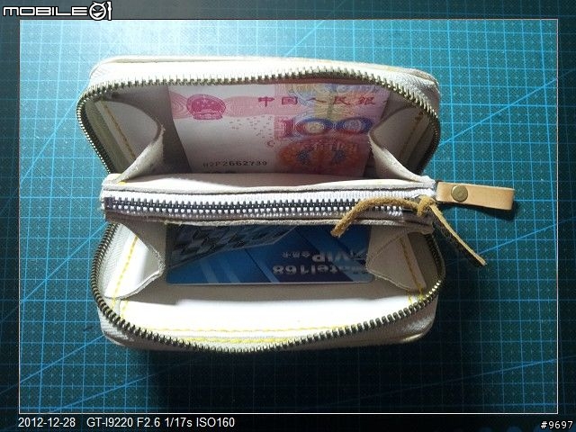 手縫皮件分享之編織零錢包