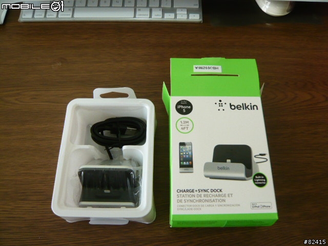 [分享]Belkin 座充(Charge + Sync Dock) for iPhone 5