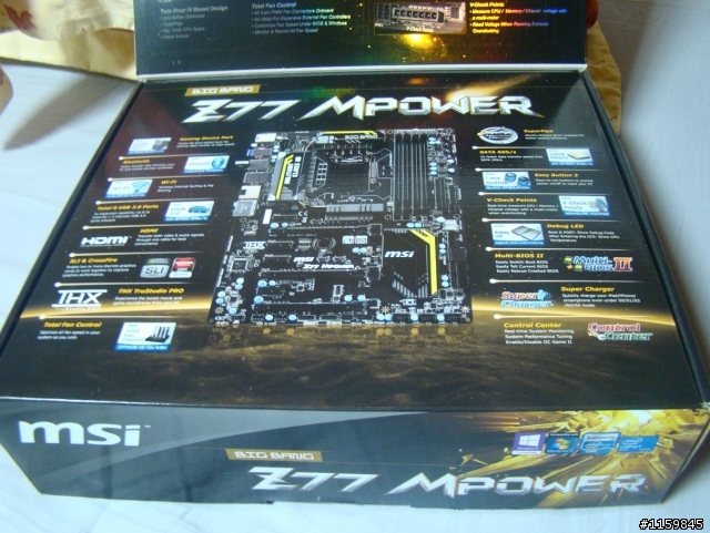 (圖多)酷媽巨型平躺機殼HAF-XB+Z77 MPOWER+I5 3570K 開箱(老電腦升級)