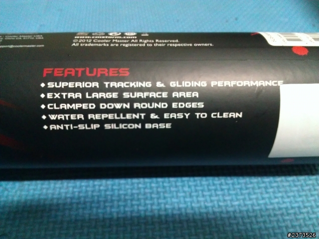 預支年終的小禮物___分享CMSTORM 滑鼠墊 POWER-RX