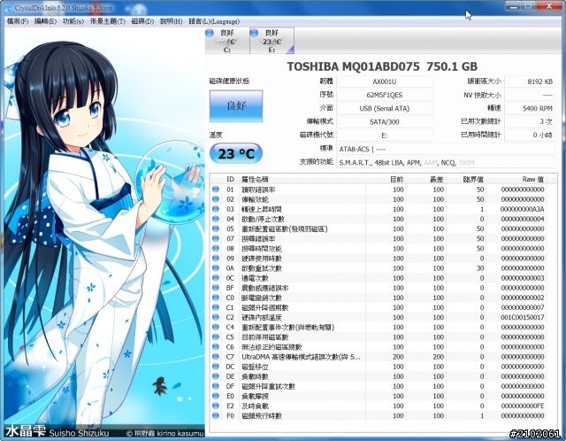 分享可以殺雞取卵-3年保的Toshiba 黑靚潮 750GB USB3.0 2.5吋行動硬碟