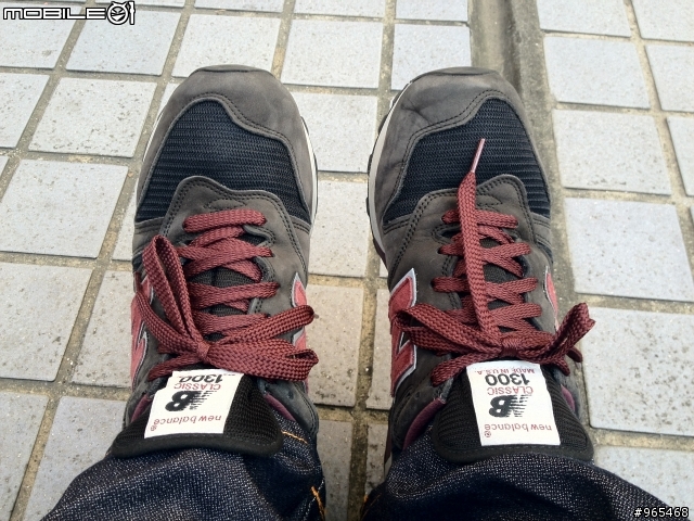 [開箱] New Balance M1300CL-NB “Made in USA” 酒紅/深灰 配色