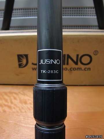 [開箱]佳鑫悅 JUSINO TK-283C 三節 碳纖維 腳架