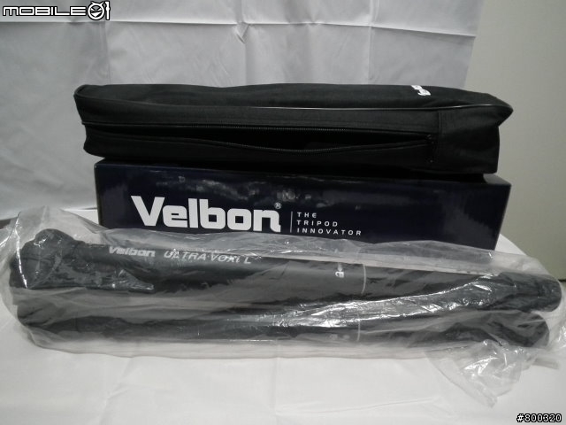 [開箱] 輕量化旅行伴侶 Velbon Ultra Voxi L 金鐘 五節 鎂鋁合金 腳架