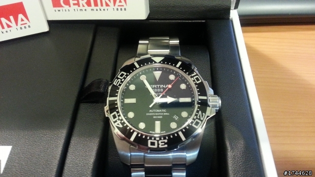 [開箱文] 窮人的水鬼，CERTINA DS Action Diver