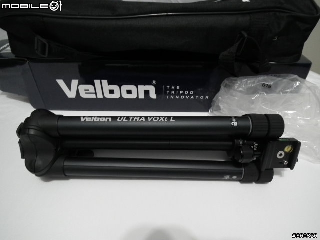 [開箱] 輕量化旅行伴侶 Velbon Ultra Voxi L 金鐘 五節 鎂鋁合金 腳架