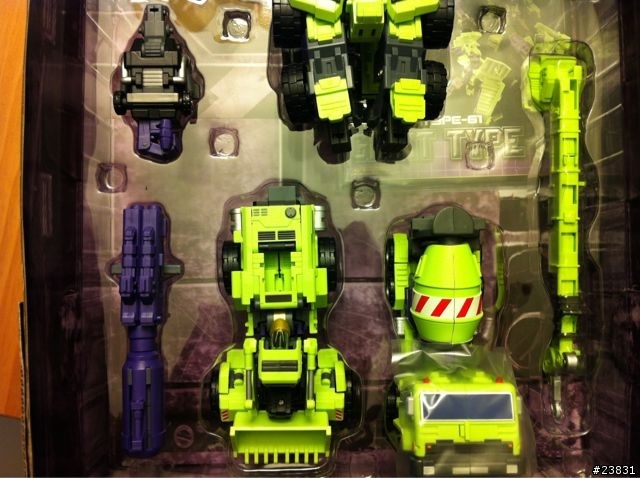 小時候的工程車合體~大力神 by Maketoys