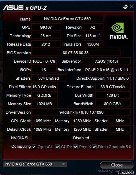 [開箱文]GTX650 初嘗體驗