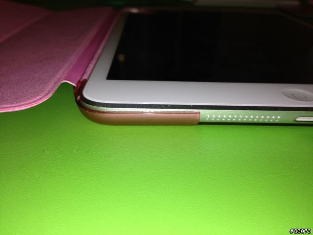 iPAD Mini 便宜的Smart Cover加粉嫩後殼簡易開箱(新增重量量測)