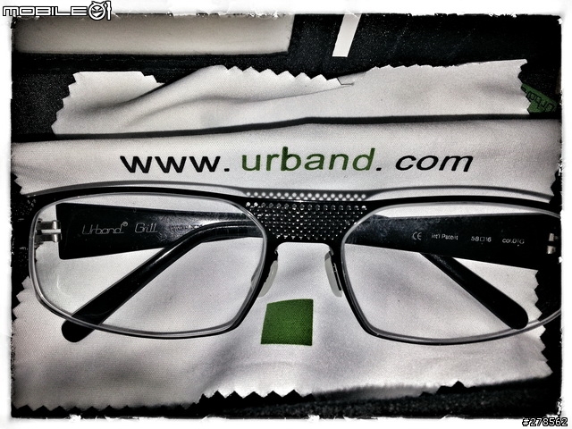 [分享] 新配的無螺絲 Urband 眼鏡