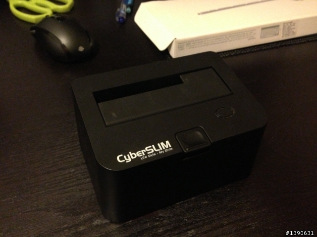 遇到CyberSLIM外接硬碟盒的問題！