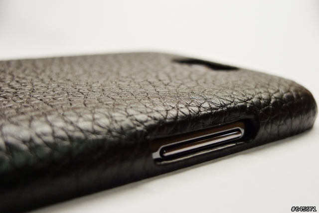 【開盒】純牛皮手機背蓋 for Note2