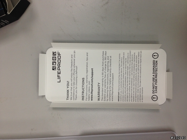 Lifeproof for iPhone5 真假開箱