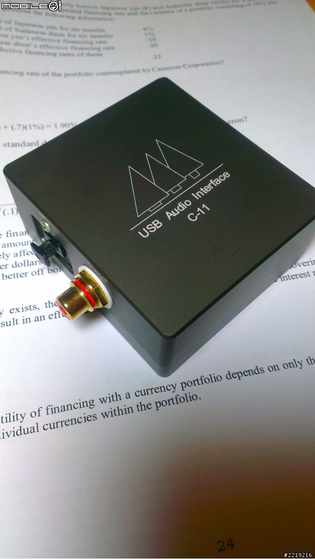 谷津 U1 & c-11(usb轉同軸) & 電源濾波器