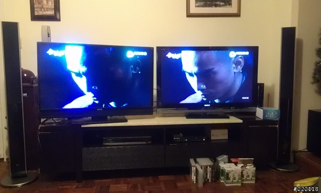 BenQ SL42-6500 請問這樣的畫面是正常的嗎？？