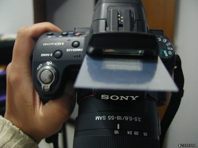 跳閃新境界,以10元完成Sony A33內藏閃光燈跳閃美夢