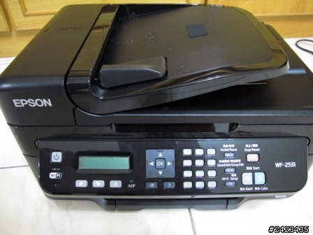 EPSON WorkForce WF-2531 傳真複合機開箱～！