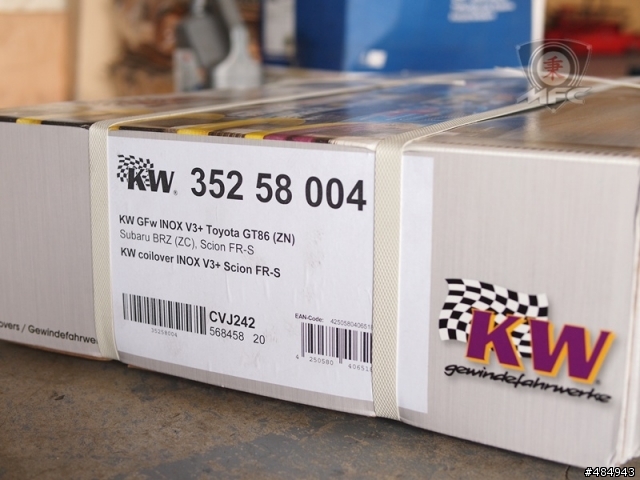 [Parts分享]BRZ/FT-86 KW Variant 3 Install