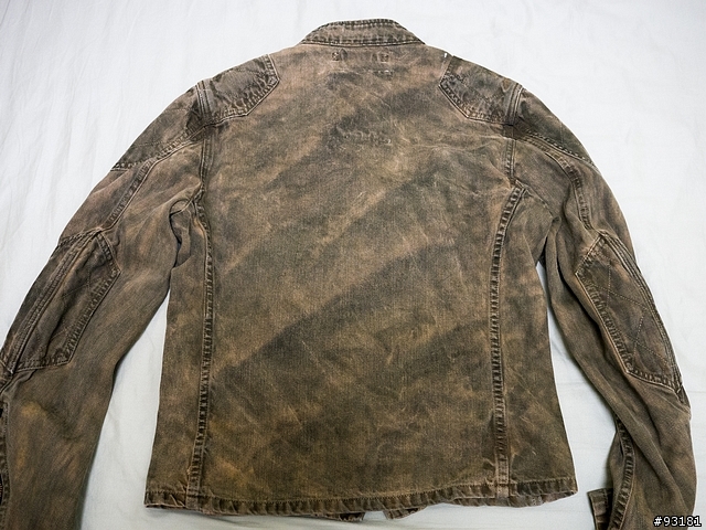 DENIM&SUPPLY 重磅刷舊騎士夾克(補實穿)