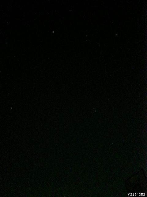 iPhone5 + nightcam可以拍星星