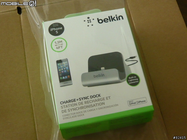 [分享]Belkin 座充(Charge + Sync Dock) for iPhone 5