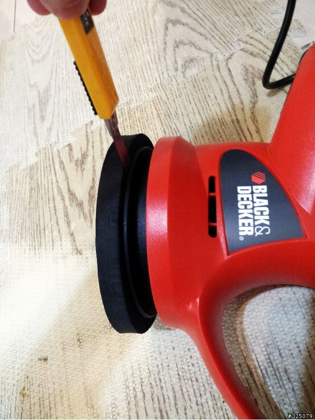 -簡易改裝分享-  我也有可換棉盤的DA打蠟機! 百工KP600 up to KP600 Pro