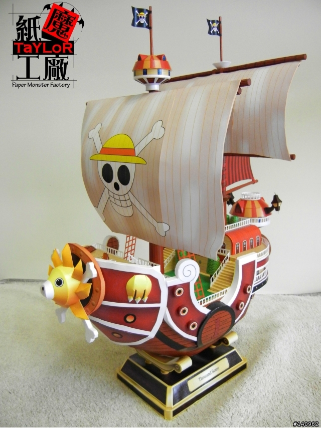 【作品分享】千陽號~紙模型~
