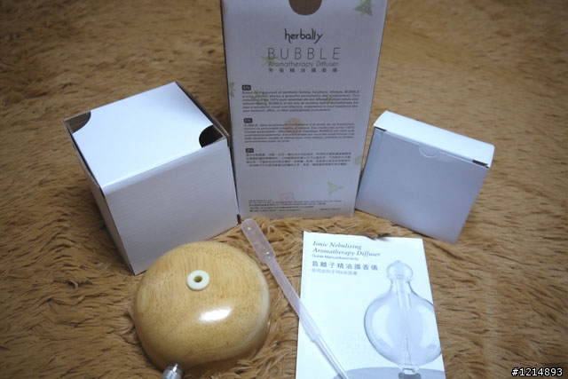 [開箱]herbally擴香儀 BUBBLE香氛泡泡~不加水不加熱~安全的擴香產品