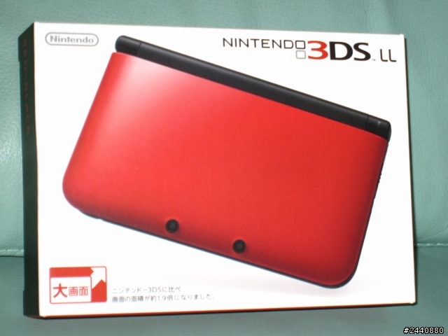 3DS LL 掌上型遊戲機 開箱文