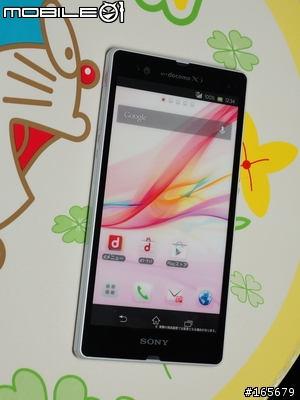 docomo SO-02E (XPERIA Z) 模型機全色實機賞圖共95張