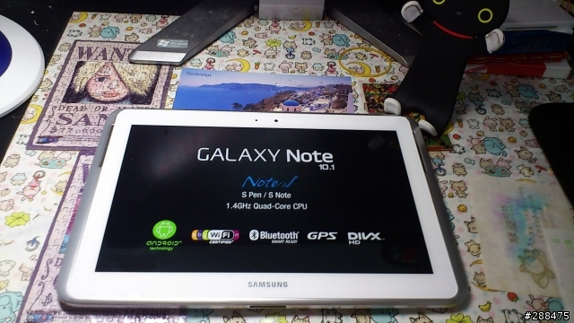 [開箱]20130214 給老婆的西洋情人節禮物SAMSUNG GALAXY Note 10.1 Wi-Fi