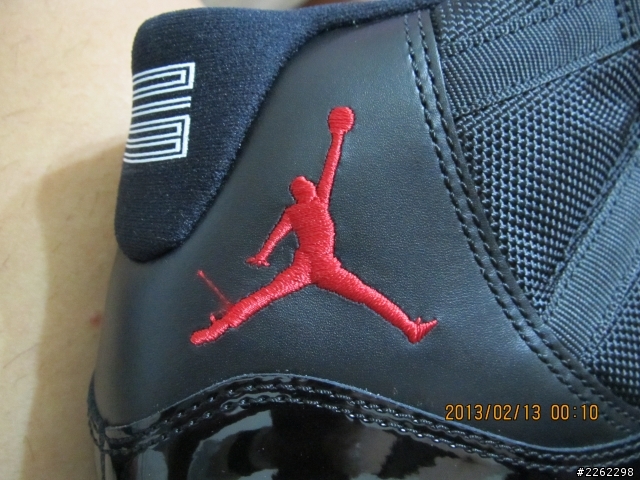 請各位大人幫忙鑑定Air Jordan 11 Retro Bred !!!