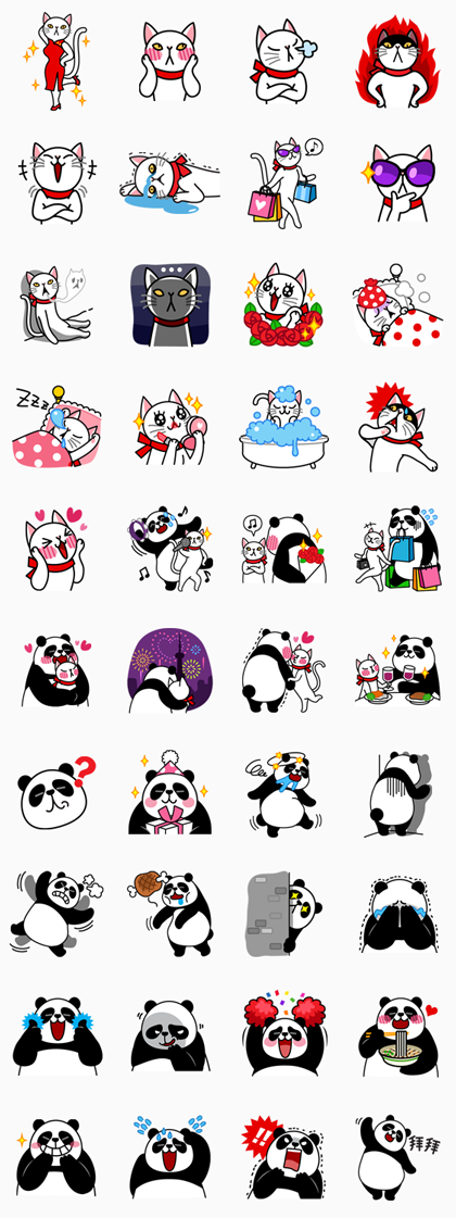 [截止分享]LINE 中國 潘大和小玉的幸福生活 (祝大家情人節快樂!)