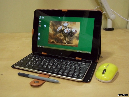 DELL  Latitude 10便宜又好用之 超合身皮套與藍牙鍵盤
