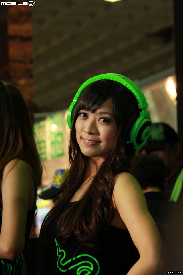 2013國際電玩展show girl在南港day1