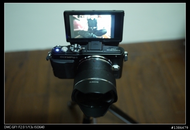 Sony(VCL-ECF1)與Panasonic(14mm)再也不分開之魚眼鏡完全體