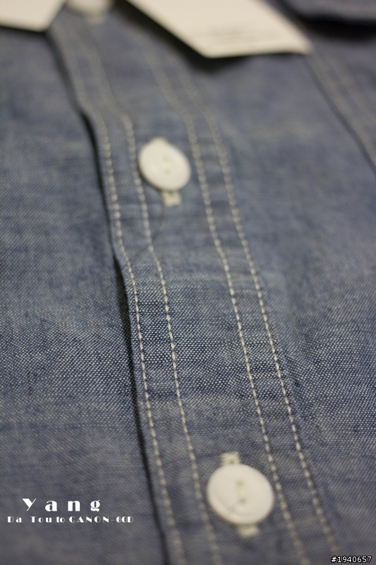 【開箱文】 UNIQLO 七分袖淺藍襯衫