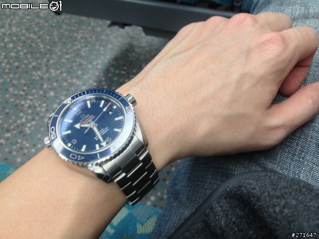 [開箱] Omega 鈦合金 Planet Ocean