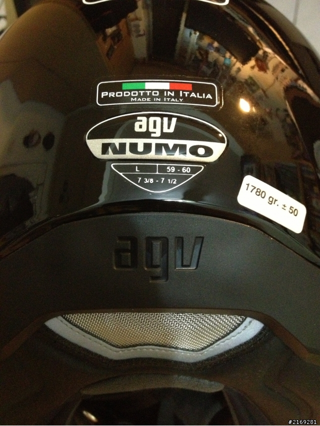 [簡單分享+抱怨] AGV NUMO 汽水帽