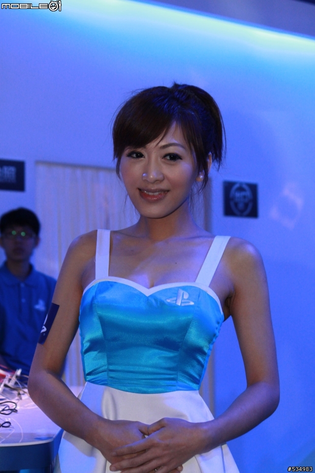 2013國際電玩展show girl在南港day1
