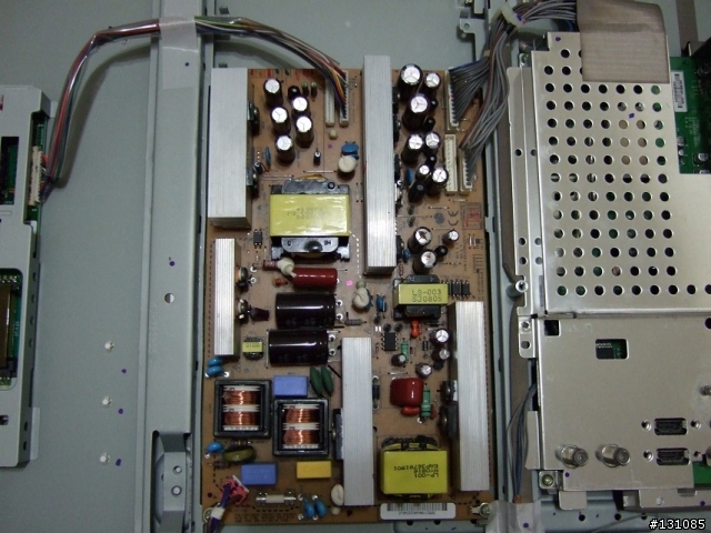 LG 32LC4D 維修diy(電源板換電容)