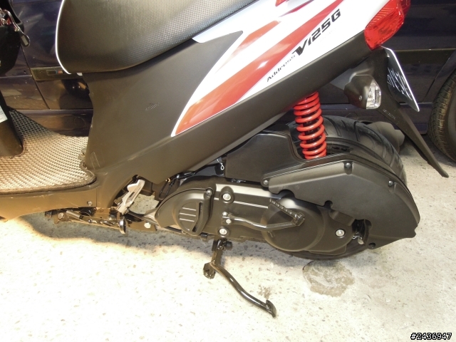 台鈴Address V125G Sport 新紅白色!新手簡易開箱