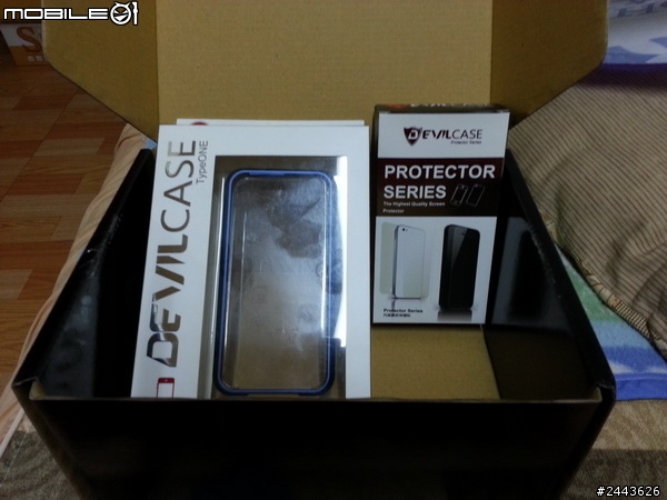 [開箱]藍色DEVILCASE惡魔鋁合金保護框