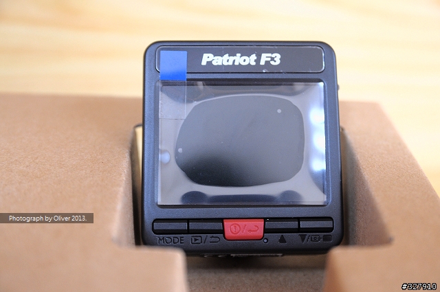 【開箱】愛國者 Patriot F3 行車紀錄器