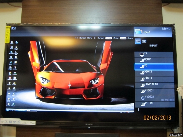 10萬小升級 3D 四原色SHARP LC-60C8470U+ONKYO TX-NR 616